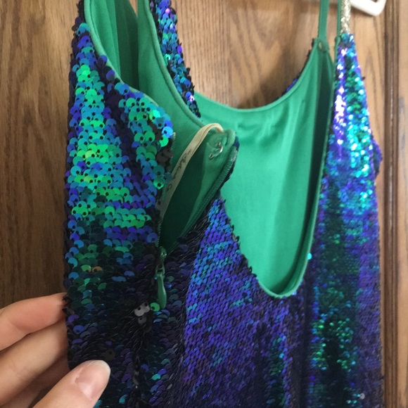 Sequin Mini Party Dress - Picture 8 of 8